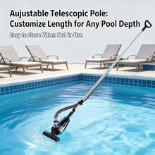 zcjysqav Cordless Spa Hot Tub Vacuum – Handheld Pool Cleaner for Above Ground Pool Debris and Sand