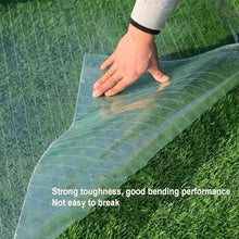 EMYJAY Roofing Sheet Polycarbonate Sheet, Clear Daylighting Panel Transparent Heat-Insulating Flame Retardant Greenhouses Cover for Cold Frame Cladding (Color : Clear, Size : 1.2mx5m)