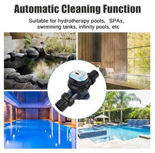 HNBYLMM Swimming Pool Chlorinator, Salt Water Pool Chlorinator System,2/4/6/8/10g/h Salt Chlorine Generator, with Self-Cleaning & APP Control, 25-100% Output Adjustable, for Pools Up to 10-50m³,4g/h