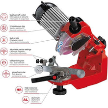 Mr Mower Parts Jolly Star Chainsaw Grinder Sharpens All Types of Saw Chain from 1/4" to .404 Pitch
