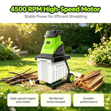 GYQSSD 2800W Electric Garden Chipper Shredder Mulcher