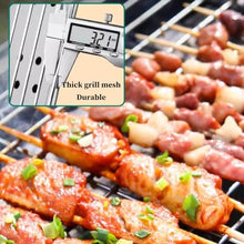 Barbecue Charcoal Grill Aluminium Alloy Folding Portable BBQ Charcoal Grill for Outdoor Cooking Camping Hiking Picnics Backpacking Or Any Outdoor Event(Size:B)