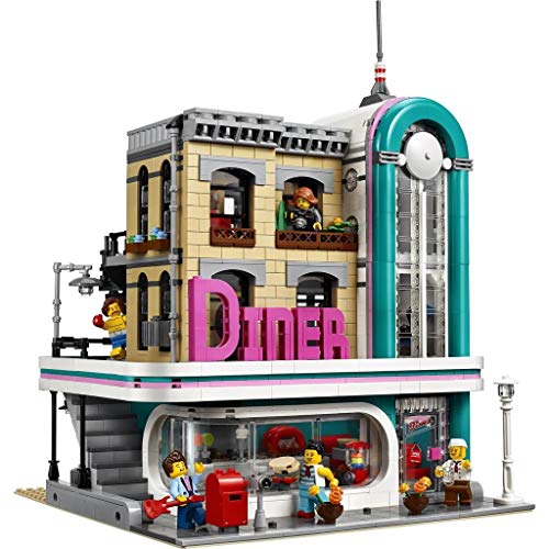 LEGO Creator Expert Downtown Diner 10260 Building Kit Multicolor