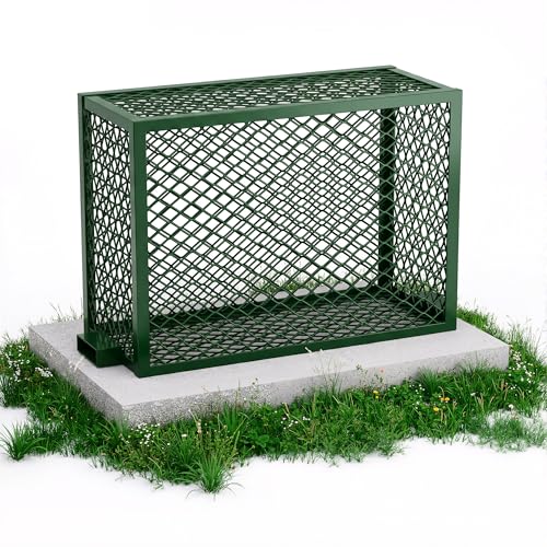 Backflow Preventer Cage, Lockable Steel Backflow Cover Irrigation Systems