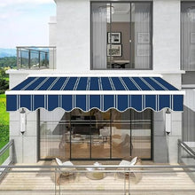 GJZDPMY Retractable Patio Umbrella Canopy Waterproof Polyester Replacement Fabric for Outdoor Awning Door Window Shade Sunshade Cover for Patio Umbrella No Frame Included
