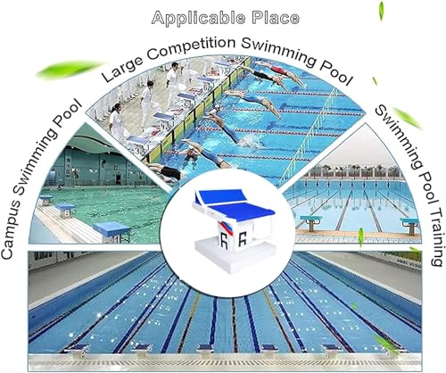 VEraiz Swimming Platform Starting Block Max Load 200kg Black