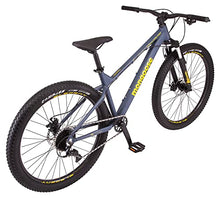 Mongoose Colton Adult Mountain Bike Hardtail 7-Speed 17-Inch Aluminum Frame 27.5-Inch Wheels Slate Blue