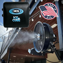 MCS Products Ice Cube Pump with 2X 5 Nozzle Misting Fans Kit
