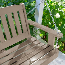 Highwood Lehigh Porch Swing, 5 Feet, Woodland Brown