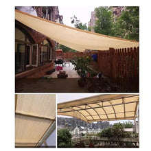 HUJZJY Shade Fabric Sun Shade Cloth 33x66ft, Shade Cloth Garden Awning, Sunblock Shade Cloth, Durable, Sun Shade with Grommets Sun-Block Mesh Shade for Pergola Cover Canopy
