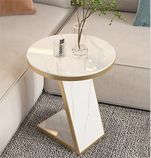NRFJFOP Small Coffee Table Sofa Side Living Room Removable Balcony Round Bedside Home Corner