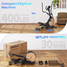 FEIERDUN Elliptical Machine Cross Trainer Black