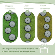 GZHERVICES Courtyard and Lawn Stepping Stones, Garden Walkway Pavers, Decorative Garden Stepping Stones, and Patio Path Steps—Ideal for Landscape Pathways(40x40cm)