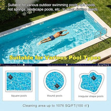 SDdPulse Pool Cleaner Robot,Solar Powered Automatic Robotic Pool Skimmer with APP & Remote Control and 3.8L Large Filter Basket,24/7 Surfaces Cleaner,5200mAh Battery,for All swimm