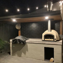 Vera Pizza Ovens Quello Lucido OP71 - Wood Fired Fibreglass Black Pizza Oven