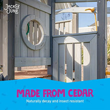 Jack and June Haven II Cedar Swingset Playground Equipment