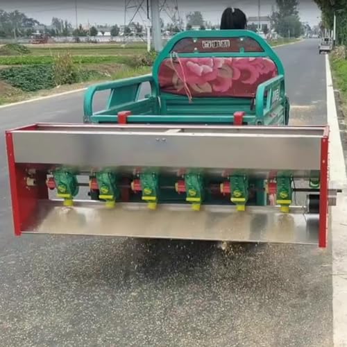 TECHTONGDA 48V Electric Broadcast Spreader 200lb Capacity with Adjustable Speed