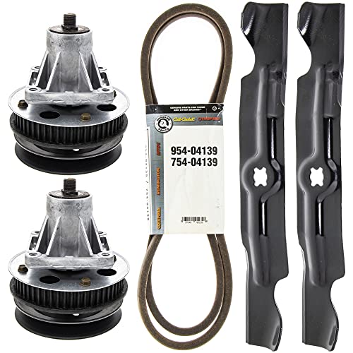 CUB CADET Blade Spindle Belt Kit 942-04154A 918-04438C 954-04139 CC 760 ES CC 800 CC760