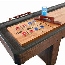 Blue Wave Shuffleboard - Walnut