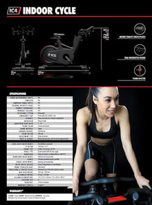 Life Fitness ICG Group Indoor Exercise Bike IC4 Matte Slate