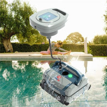 Pool Vacuum, Electric Pool Cleaning Cordless Robot Automatic Robotic Pool Auto Cleaner Swimming Pool Robot for Floor/Wall