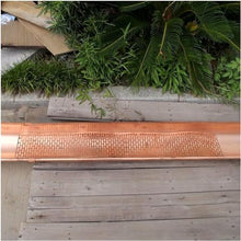 LBAawxe Rain Chains Rain Chains，Semi-Circular Rainwater Gutter Water Funnel，Downpipe Japanese-Style Roof Drainage Gutter Accessories