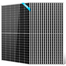 SUNGOLDPOWER 18PCS 550W Solar Panels Monocrystalline, Grade A Solar Cell, Waterproof IP68, High Efficiency Solar Panel for Charging Station, Household, Marine, RV, On/Off Grid Solar System