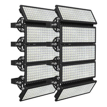 Lukciwee 1000W LED Stadium Lights Outdoor, 2Pack 500W Arena Flood Light
