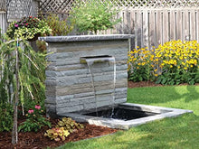 EasyPro Pond Products Vianti Falls Kit 23.5” Stainless Steel Spillway with Basin & EP1350 Pump No Light