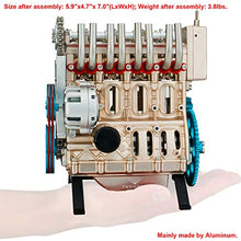 DjuiinoStar Vehicle Engine Model Kit 4-Cylinder DM13-1