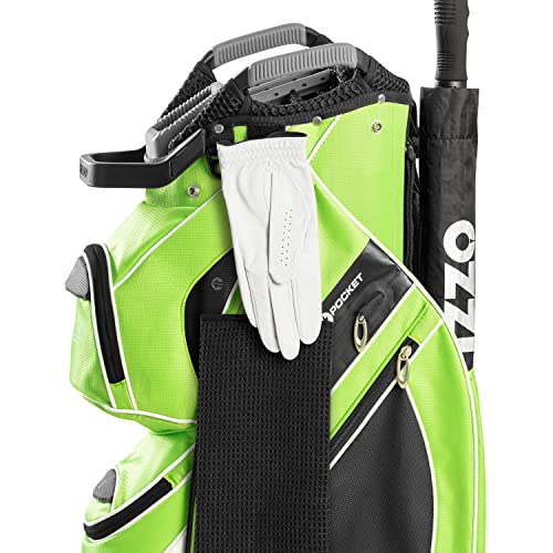 Izzo Golf Transport Golf Cart Bag Lime Green