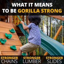 Gorilla Playsets Avalon Wooden Swing Set Cedar