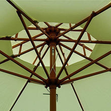 QZQHNYJ 3M Parasols Patio Umbrella Garden Double Topwaterproof Umbrella/Shade with Base,for Beach/Pool/Patio/Balcony/Patio