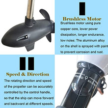 INTSUPERMAI Electric Trolling Motor 240lbs Thrust 24V for Saltwater Fishing Boat