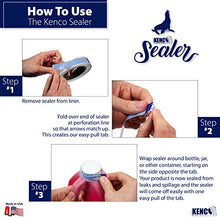 Kenco Sealer Reduces Liquid Leaks and Spills with Easy Pull Tab 3/4" X 6" Pallet