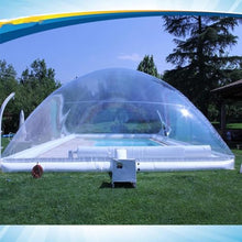 Inflatable Pool Fence/DIY Transparent Swimming Pool Cover/Swimming Pool Accessories/Ceiling Inflatable Bubble Dome Inflatable Pool,6 * 3 * 3m
