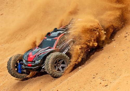 Traxxas RUSTLER 4X4 BL-2S Blue or Red