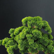 YXIANG56Q Fake Plants Simulation Pine Tree Bonsai Entryway Ornaments Fake Greenery Potted Plants Chinese Fake Flowers Decorations Bonsai Tree
