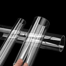 EVANEM 1pcs Acrylic Square Tube, for DIY Water Cooling System Plumbing Projects Pipe(80x76x500mm)