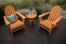 Polywood Vineyard 3-Piece Adirondack Set (Teak)