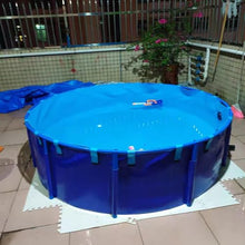 Outdoor Pool Above Ground, 2 3 4 5 6 7 8 9 10 11 13 16 19 23 26 29 33 Ft Extra Large Family Pools/Swim Spas Pools for Backyard, Home Splashing Pool, Koi Fish Pond/Tank(1X0.6M - 471L/124GAL (D X H))
