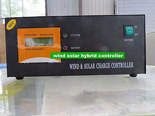 GOWE 5KW wind solar hybrid controller,5KW wind and 1500W solar,96V battery bank, Dump load box including
