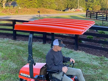 Sundowner Canopies Universal Tractor and Lawn Mower Canopy Top 48 Inch Orange