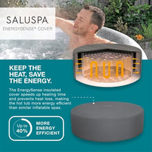 Bestway Coleman Honolulu AirJet Inflatable Hot Tub with EnergySense Cover and Spa Accessories