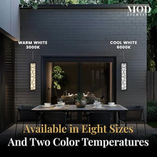 MOD LIGHTING Harper Waterproof Outdoor Wall Light, 94", 1-Pack, Warm White