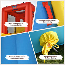 BOUNTECH Inflatable Water Slide, Dual Slides Kids Water Slide Park Jump Bouncy Castle w/2 Swimming Rings, Blower, Large Splash Pool, Backyard Blow up Water Slides Inflatables for Big Kids 3-12 Outdoor