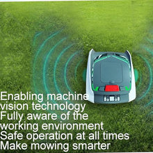TYYMSMK Smart Home Lawn Mower, No Perimeter Wire Needed, Automatic Lawn Trimming, Suitable for Up to 1500 Square Meters of Lawn