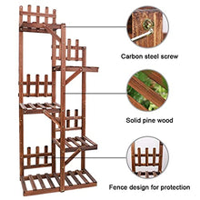 GHJUMKFDF Flower stand5 Tier Indoor Plant Stand Flower Pot Rack Multiple Holders Vertical Planter Shelf