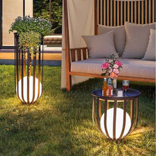 WAOCEO Outdoor Lawn Lamp Garden Tea Table Light Waterproof Lawn Lamp Energy LED Landscape Lamp Outdoor Atmosphere Floor Lighting Garden Lights (Color : Solar Energy, Size : 30CM)