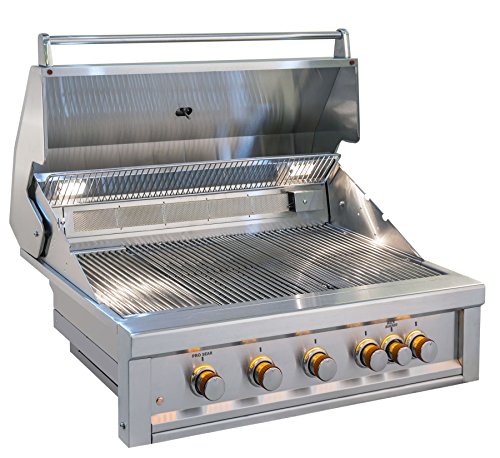SUNSTONE RUBY5B-IR-NG 5 Burner Pro-Sear with IR Natural Gas, 42"